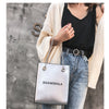 Fashion Women Bags Shoulder Crossbody Hand Long Chain Letter Printed Club Bucket Bag Girls Teenagers Handbag Female Luxury Tote | Vimost Shop.
