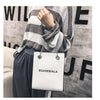 Fashion Women Bags Shoulder Crossbody Hand Long Chain Letter Printed Club Bucket Bag Girls Teenagers Handbag Female Luxury Tote | Vimost Shop.