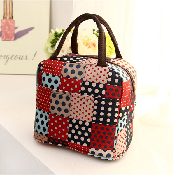 Women Lunch Bag Fashion Thermal Insulated Tote Student Picnic Lunch Bags Waterproof Handbag Pouch Thermal Insulated Tote | Vimost Shop.
