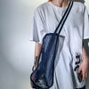 Women Mesh Shoulder Bag Extra Large Capacity Handbag Solid Beach Bags Female Big Tote Ladies Simple Shopping Bag | Vimost Shop.