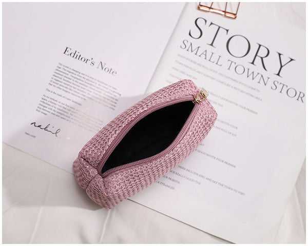 Transparent Jelly Bag Women's Shoulder Crossover Bag/Handbag Mother-in-law Bags Summer Straw Casual Fairy Bag Beach Handbag | Vimost Shop.