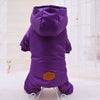 New Winter Dog Clothes  S-XXL Soft Fleece Dog Jumpsuit Small Puppy Coat Pet Outfits 4-legged Windproof Warm Dog Hoodie Clothing | Vimost Shop.