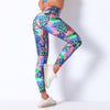 Print Yoga Leggings Seamless High Waist Pants Fashion High Elastic Slim Hips Lifting Trousers Gym Fitness Workout Running Sports | Vimost Shop.
