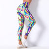 Print Yoga Leggings Seamless High Waist Pants Fashion High Elastic Slim Hips Lifting Trousers Gym Fitness Workout Running Sports | Vimost Shop.