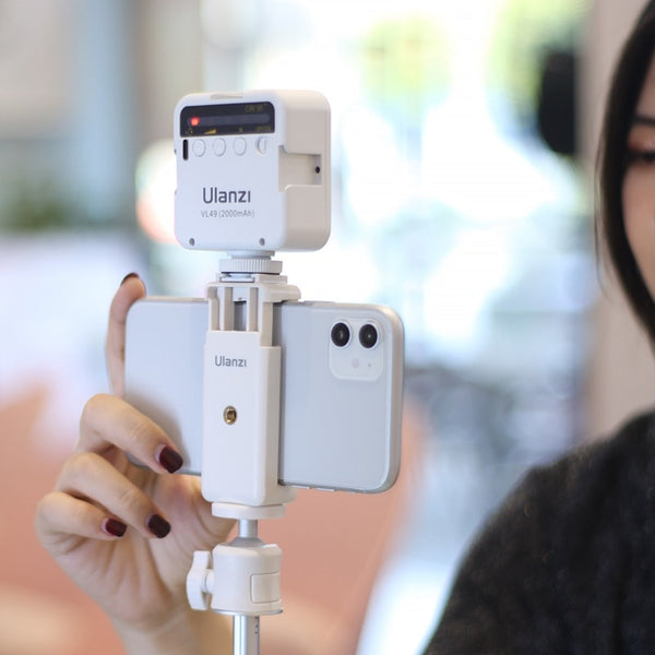 SLR Camera Smartphone Vlog Tripod Mini Portable Tripod with Cold Shoe Phone Mount for iPhone Android | Vimost Shop.