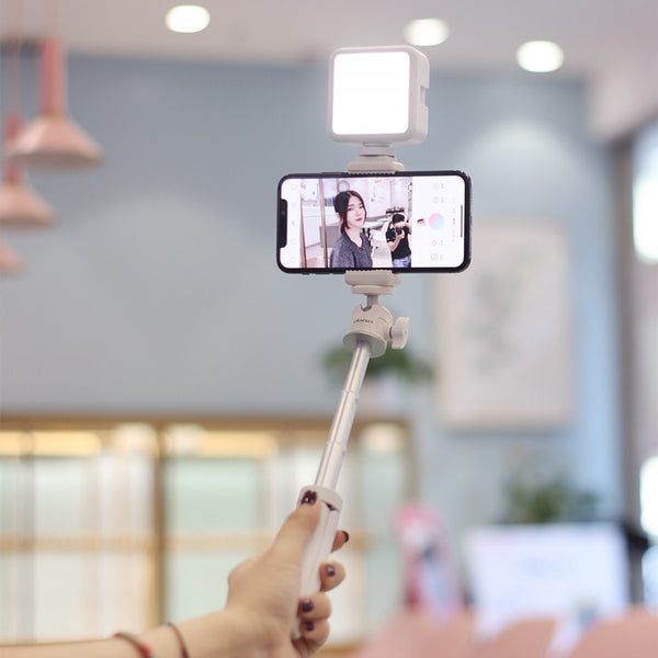 SLR Camera Smartphone Vlog Tripod Mini Portable Tripod with Cold Shoe Phone Mount for iPhone Android | Vimost Shop.
