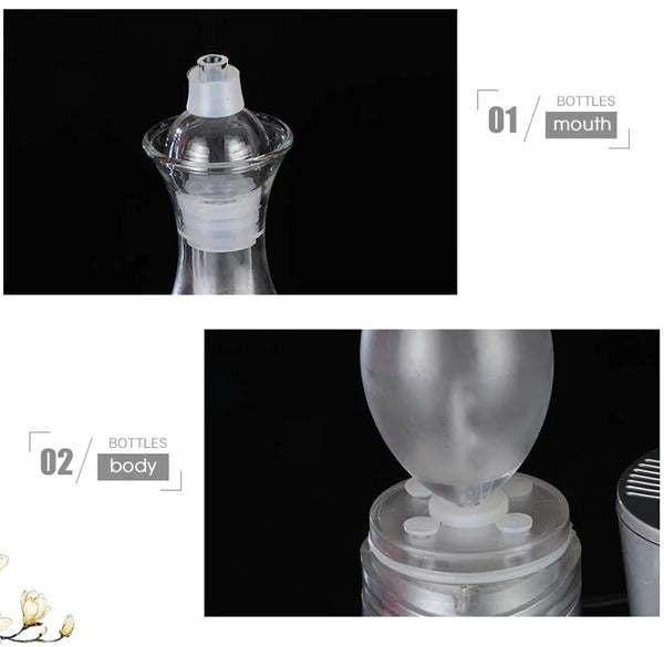 20ML Waterless Nebulizing Essential Oil Diffuser For Best Aromatherapy 4 Timer Three Speed Adjustment for Home Office Spa Gift | Vimost Shop.