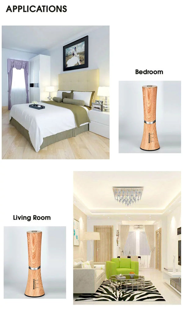 20ML Waterless Nebulizing Essential Oil Diffuser For Best Aromatherapy 4 Timer Three Speed Adjustment for Home Office Spa Gift | Vimost Shop.