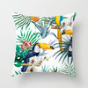 Tropical Plant Printed Cushion Cover Summer Style Pillow Cover Flamingo Pineapple Decorative Pillowcase for Home Sofa | Vimost Shop.