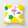 Tropical Plant Printed Cushion Cover Summer Style Pillow Cover Flamingo Pineapple Decorative Pillowcase for Home Sofa | Vimost Shop.