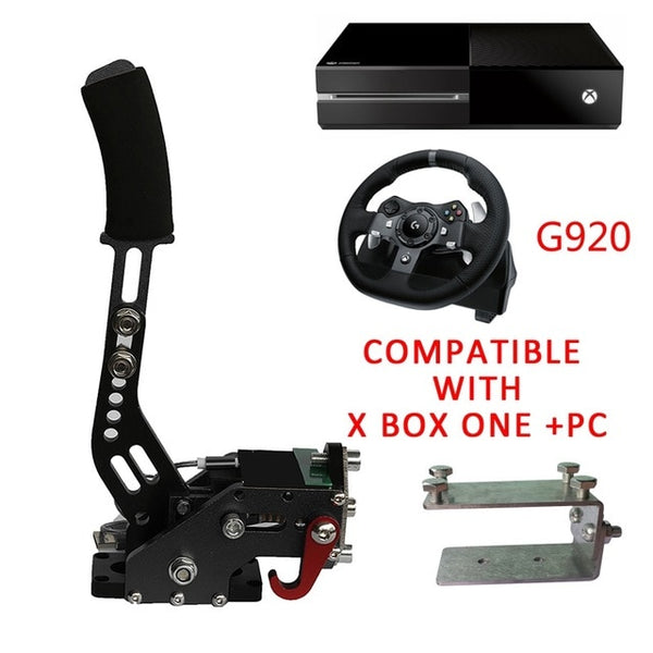 New PS4 PC USB Hand Brake+Clamp For Racing Games G295 G27 G29G920 T300RS Logitech Brake System Handbrake Auto With Fixture Parts | Vimost Shop.