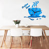 3D Coffee Cup Shape Time Clock DIY Mirror Acrylic Wall Clock Modern Kitchen Digital Wall Stickers Home Decor | Vimost Shop.