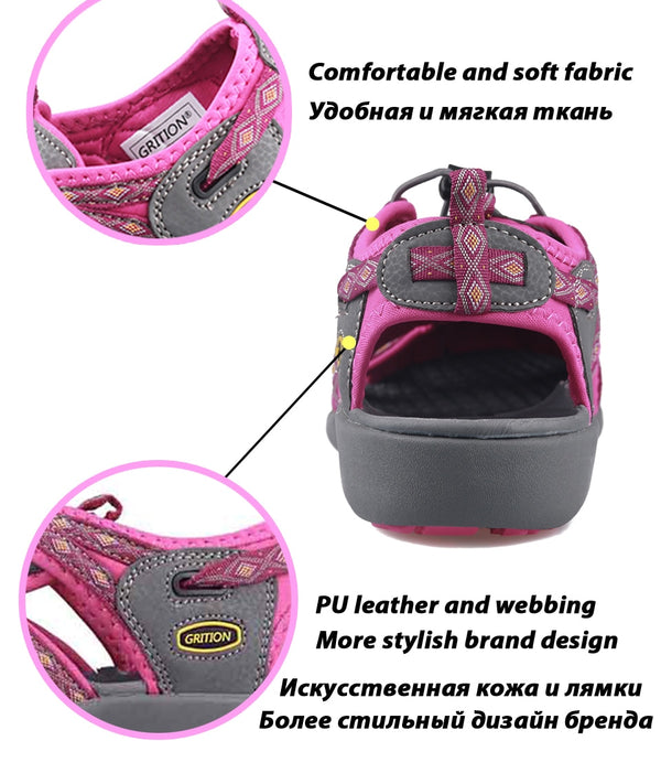 Women Platform Wedges Beach Sandals Trekking Ladys Nubuck Leather Shoes Summer Outdoor Flat Casual Sport Sandals Girls | Vimost Shop.