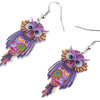 Animal Acrylic Stud Dangle Drop Owl Birds Big Long Earrings News Fashion Jewelry For Girls Women Teens KIDS Anime Gift | Vimost Shop.