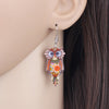 Animal Acrylic Stud Dangle Drop Owl Birds Big Long Earrings News Fashion Jewelry For Girls Women Teens KIDS Anime Gift | Vimost Shop.