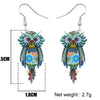 Animal Acrylic Stud Dangle Drop Owl Birds Big Long Earrings News Fashion Jewelry For Girls Women Teens KIDS Anime Gift | Vimost Shop.