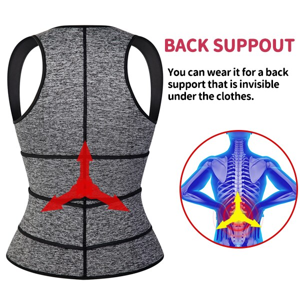 Waist Trainer Neoprene Body Shaper Women Slimming Sheath Double Belt Sweat Shapewear Fat Burning Corset Sauna Vest Trimmer Belt | Vimost Shop.