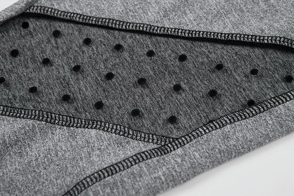 Seamless Yoga Two Piece Set Fashion Sheer Mesh Patchwork Bra Top Leggings Sports Fitness Suit Running Energy Workout Tracksuit | Vimost Shop.