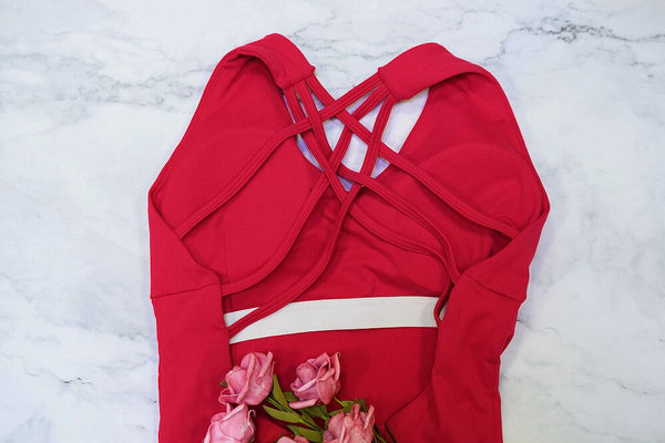 Seamless Striped Sports Yoga Jumpsuit Gym Fitness One piece Fashion Backless Top Leggings Romper Jogging Workout Dance Clothing | Vimost Shop.