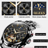 Men Watch Automatic Mechanical Business Skeleton Slef-Wind Luxury Stainless Steel Waterproof Luminous Wrist Watch | Vimost Shop.