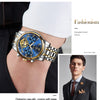 Men Watch Automatic Mechanical Business Skeleton Slef-Wind Luxury Stainless Steel Waterproof Luminous Wrist Watch | Vimost Shop.