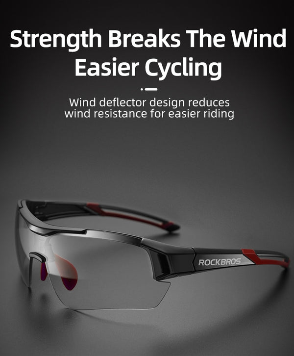 Photochromic Cycling Glasses Bike Bicycle Glasses Sports Men's Sunglasses MTB Road Cycling Eyewear Protection Goggles | Vimost Shop.