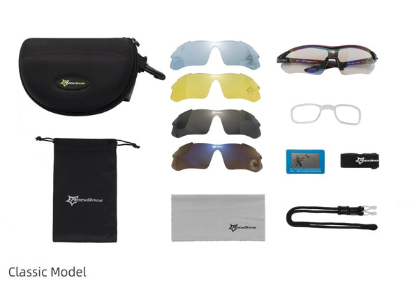 Photochromic Cycling Glasses Bike Bicycle Glasses Sports Men's Sunglasses MTB Road Cycling Eyewear Protection Goggles | Vimost Shop.