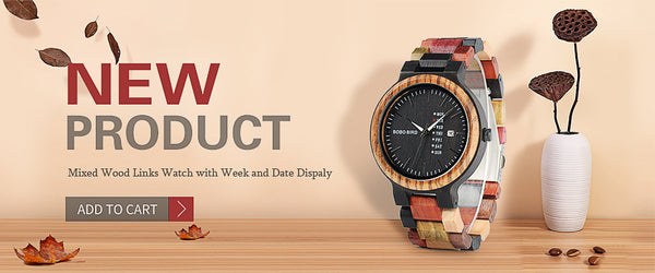 Wooden Watchs  Wood Wrist Watches Natural Calendar Display Bangle Gift Relogio Ships From United States | Vimost Shop.