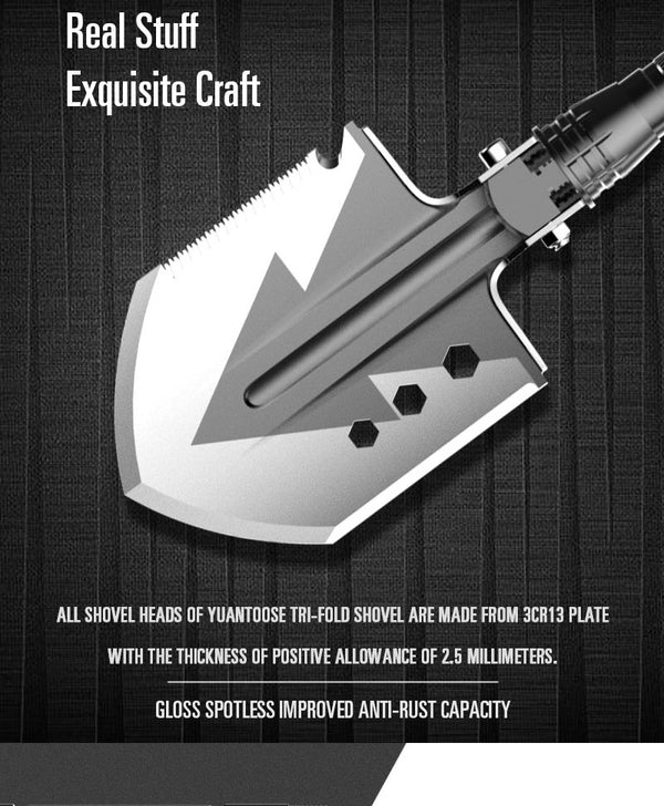 MT14102 Fold Shovel Camping Shovels Multifunction High Quality Aluminum Shovel Outdoor Survival Dig Spade Hoe For Hiking Search | Vimost Shop.