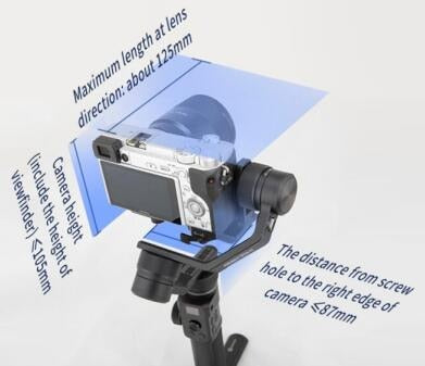OFFICIAL G6 Max 3-Axis Handheld Gimbal Stabilizer for Sony Canon Mirrorless Pocket Action Camera GoPro Hero 8 | Vimost Shop.