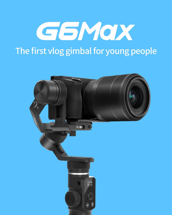 OFFICIAL G6 Max 3-Axis Handheld Gimbal Stabilizer for Sony Canon Mirrorless Pocket Action Camera GoPro Hero 8 | Vimost Shop.