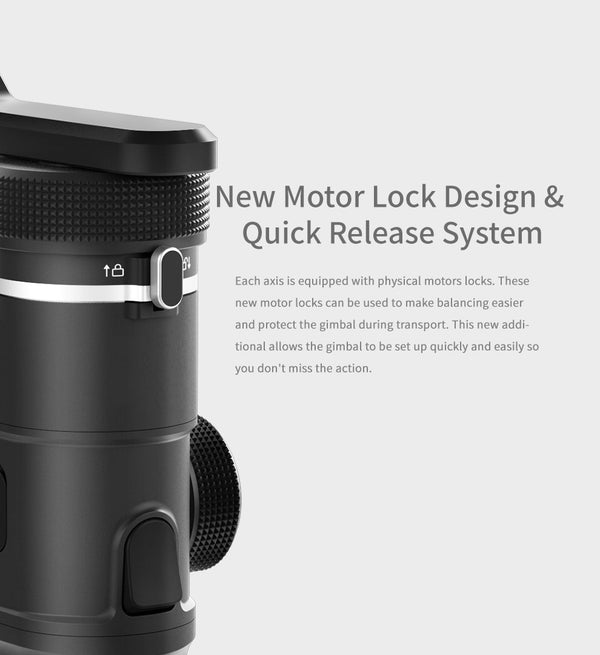 OFFICIAL G6 Max 3-Axis Handheld Gimbal Stabilizer for Sony Canon Mirrorless Pocket Action Camera GoPro Hero 8 | Vimost Shop.