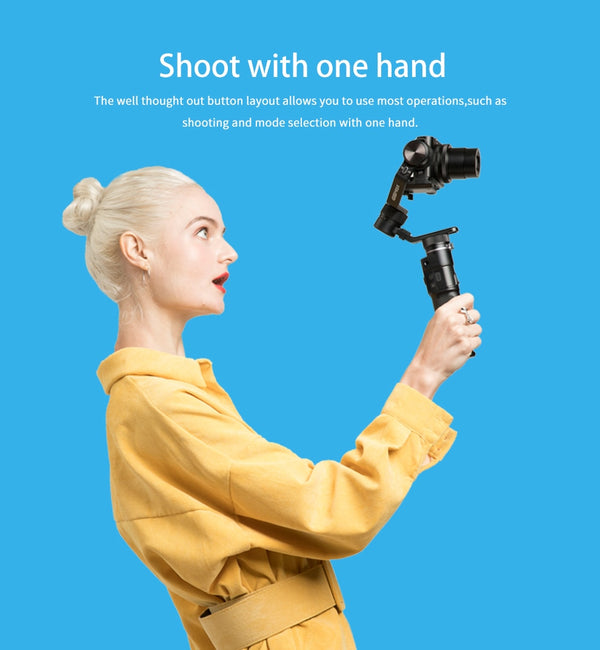 OFFICIAL G6 Max 3-Axis Handheld Gimbal Stabilizer for Sony Canon Mirrorless Pocket Action Camera GoPro Hero 8 | Vimost Shop.