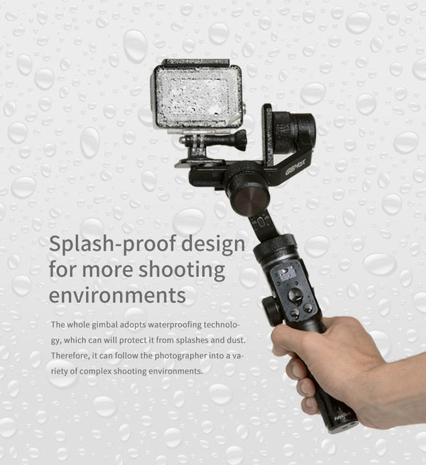 OFFICIAL G6 Max 3-Axis Handheld Gimbal Stabilizer for Sony Canon Mirrorless Pocket Action Camera GoPro Hero 8 | Vimost Shop.