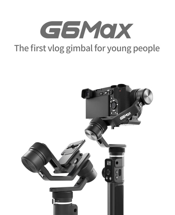 OFFICIAL G6 Max 3-Axis Handheld Gimbal Stabilizer for Sony Canon Mirrorless Pocket Action Camera GoPro Hero 8 | Vimost Shop.
