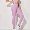 Yoga Pants Sports Clothing Seamless Legging Solid High Waist Full Length Workout Leggings for Fittness Yoga Leggings