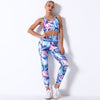 Print Yoga Leggings Seamless High Waist Pants Fashion High Elastic Slim Hips Lifting Trousers Gym Fitness Workout Running Sports | Vimost Shop.
