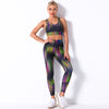 Print Yoga Leggings Seamless High Waist Pants Fashion High Elastic Slim Hips Lifting Trousers Gym Fitness Workout Running Sports | Vimost Shop.