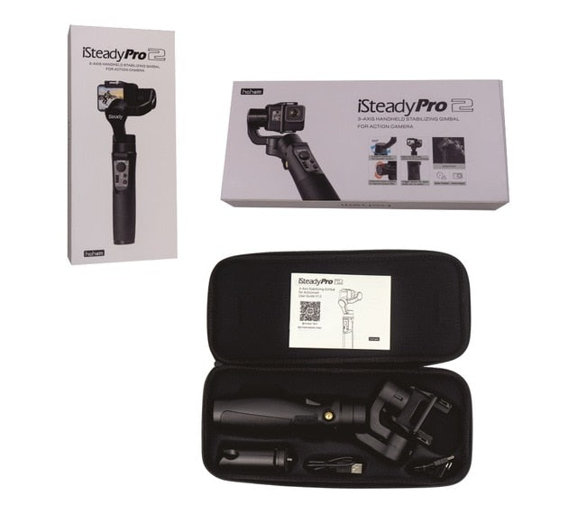3-Axis Handheld Gimbal Waterproof Action Camera Stabilizer for DJI Osmo Gopro Hero/7/6/5/4/ RXO SJCAM ISteady Pro 3 Pro2 | Vimost Shop.