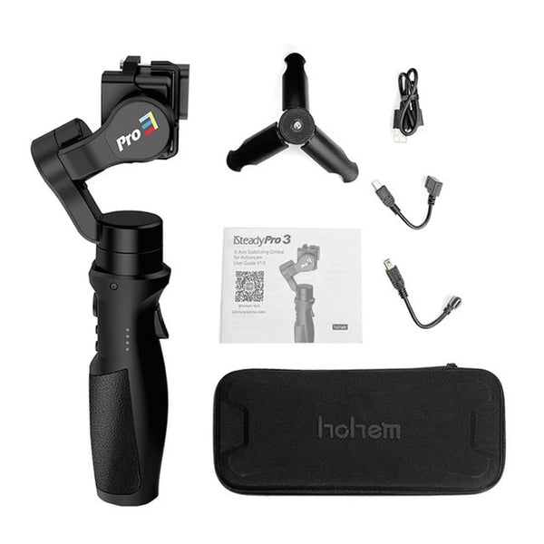 3-Axis Handheld Gimbal Waterproof Action Camera Stabilizer for DJI Osmo Gopro Hero/7/6/5/4/ RXO SJCAM ISteady Pro 3 Pro2 | Vimost Shop.