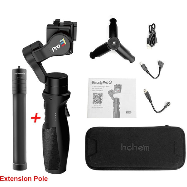 3-Axis Handheld Gimbal Waterproof Action Camera Stabilizer for DJI Osmo Gopro Hero/7/6/5/4/ RXO SJCAM ISteady Pro 3 Pro2 | Vimost Shop.