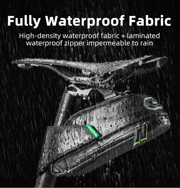 Rainproof Bicycle Bag Shockproof Bike Saddle Bag For Refletive Rear Large Capatity Seatpost MTB Bike Bag Accessories | Vimost Shop.