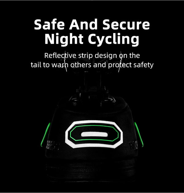Rainproof Bicycle Bag Shockproof Bike Saddle Bag For Refletive Rear Large Capatity Seatpost MTB Bike Bag Accessories | Vimost Shop.