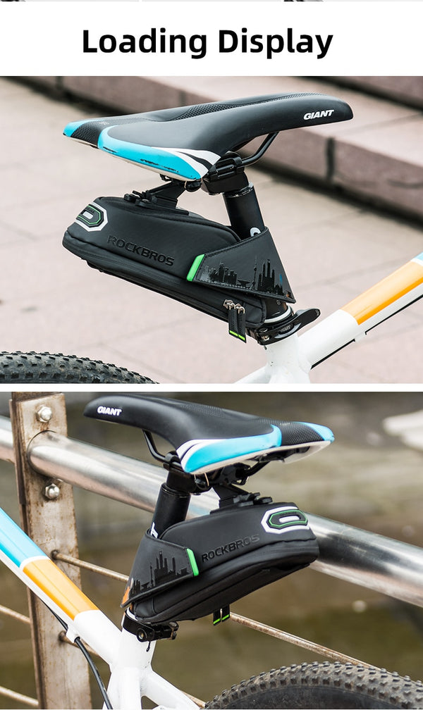 Rainproof Bicycle Bag Shockproof Bike Saddle Bag For Refletive Rear Large Capatity Seatpost MTB Bike Bag Accessories | Vimost Shop.