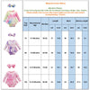 Tie dye Baby Girl Clothes 2Piece Bodysuit+Headband Fashion Kids Girl Outfits for Newborn Autumn Toddler Girl Clothing D30 | Vimost Shop.