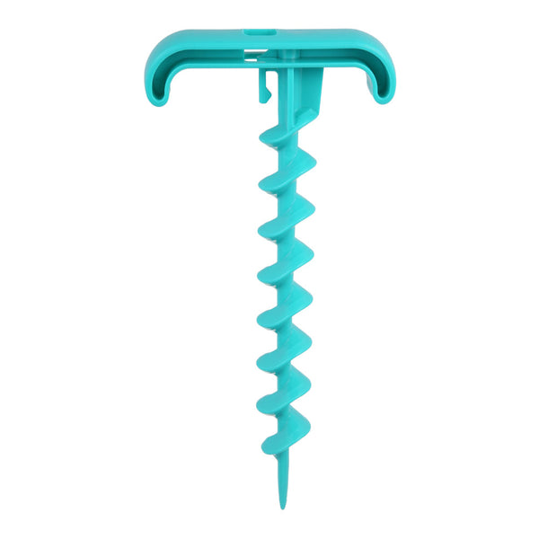 Pet Dog Toy Kit Tie Out Stake Spiral Ground Anchor Spiral Tie Out Cable Traction Rope with Molar Ball Dogs Supplies | Vimost Shop.