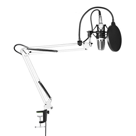 NW-700 Studio Condenser Microphone Kit for PC Karaoke Youtube Professional Recording Broadcast Mikrofon with Stand | Vimost Shop.