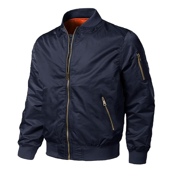 Winter Jackets Men MA1 Bomber Pilot Coat Thermal Padded Casual Baseball Varsity Jacket Male Military Army Windbreaker | Vimost Shop.