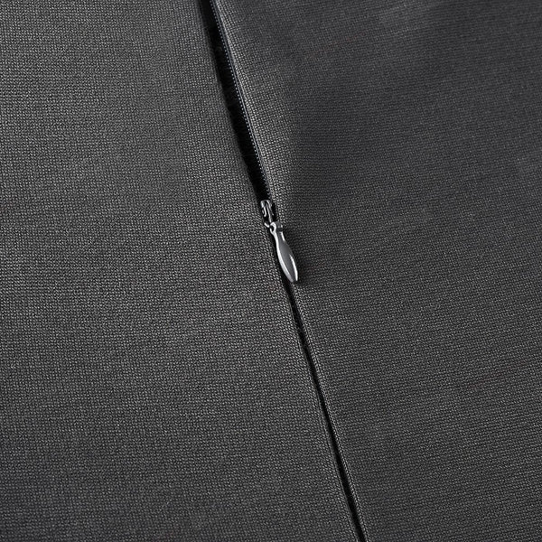 Elegant Patchwork with Button Work Office vestidos Business Formal Bodycon Women Winter Dress | Vimost Shop.