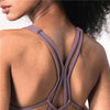 Seamless Women Gym Yoga Bra Top Sports Padded High Impact High Elastic Vest Tank Top Push Up Underwear Bra Fitness Workout Vest | Vimost Shop.